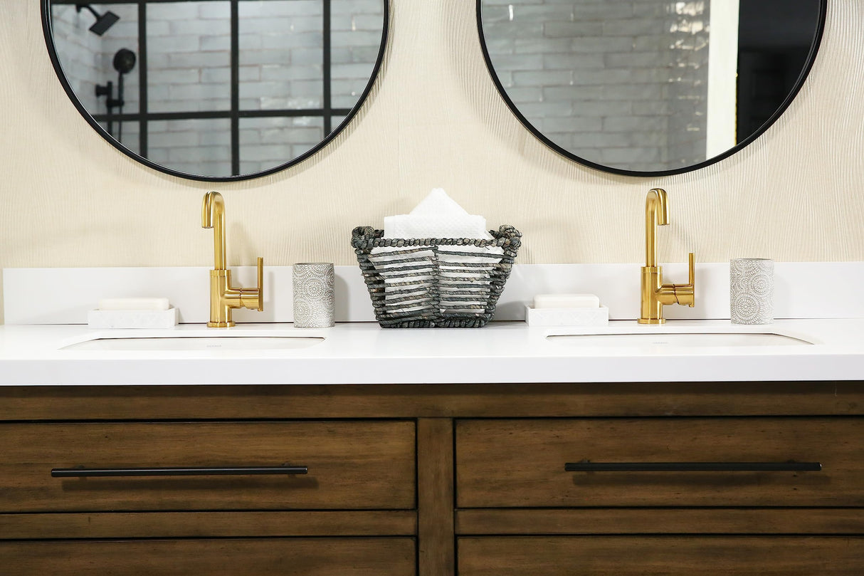 Gerber D230658BB Brushed Bronze Parma Single Handle Lavatory Faucet