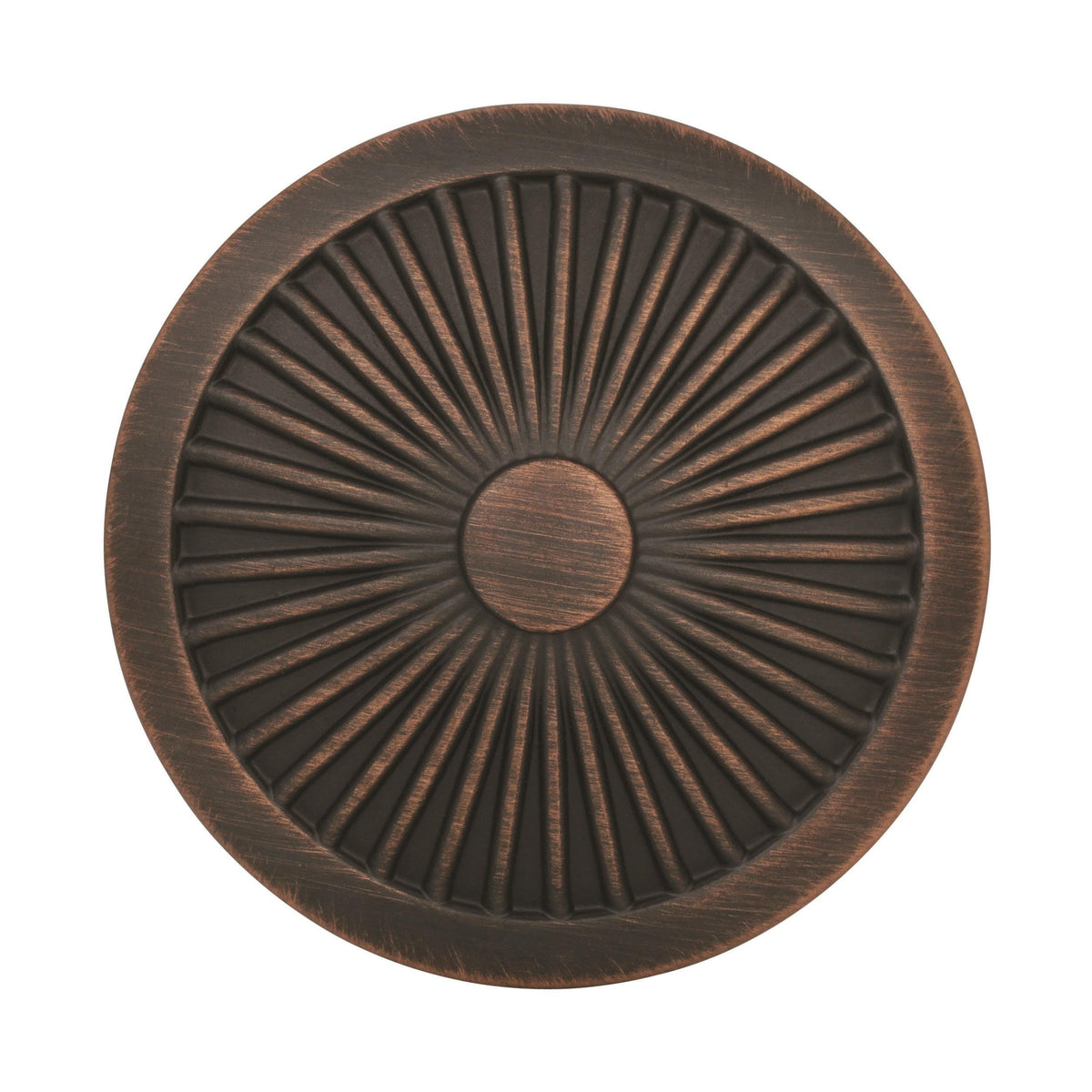 Amerock Cabinet Knob Oil Rubbed Bronze 1-3/8 inch (35 mm) Diameter Crawford 1 Pack Drawer Knob Cabinet Hardware