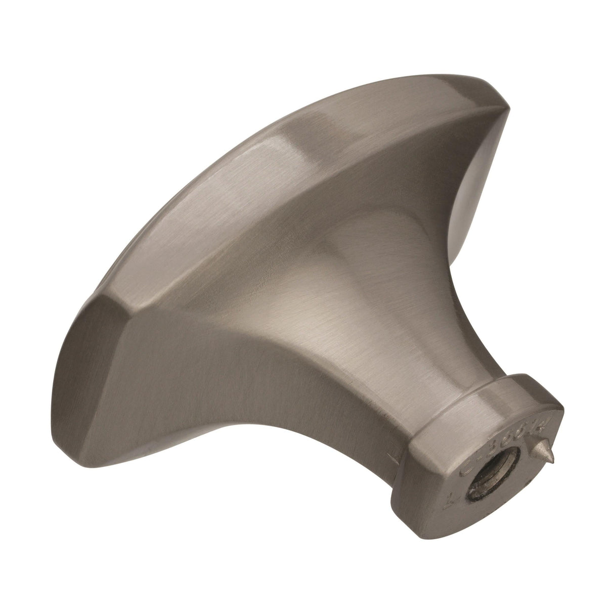 Amerock Cabinet Knob Satin Nickel 1-1/2 inch (38 mm) Length Sea Grass 1 Pack Drawer Knob Cabinet Hardware