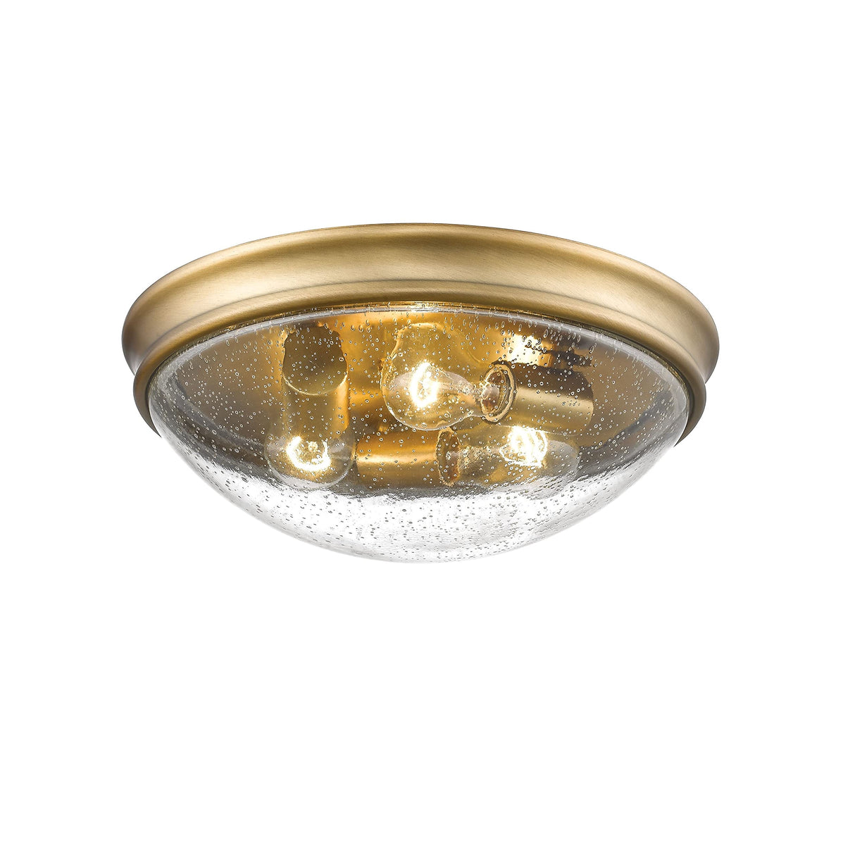 Millennium Lighting 5229-HBZ 3 Light 14" Wide Flush Mount Bowl Ceiling Fixture