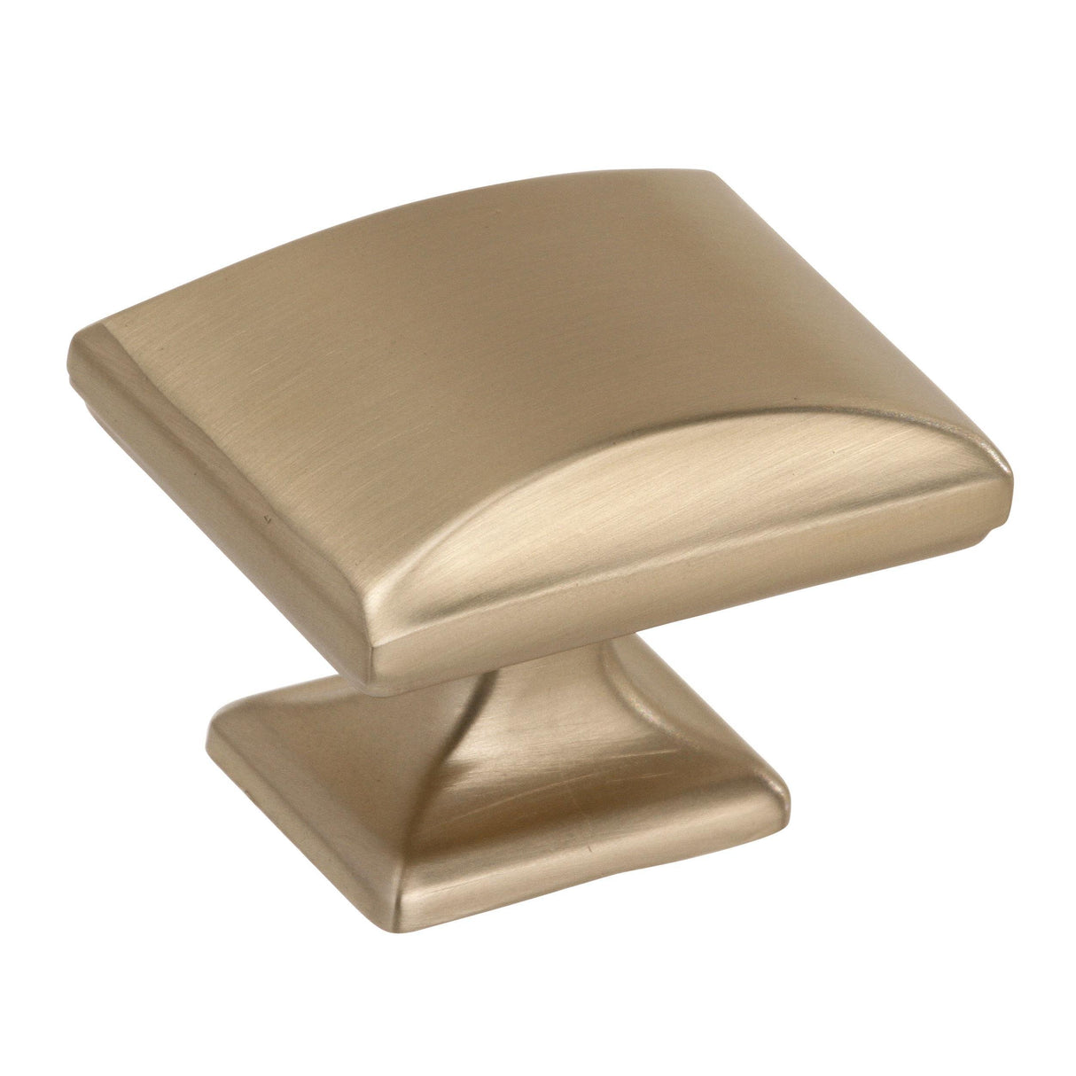 Amerock Cabinet Knob Golden Champagne 1-1/2 inch (38 mm) Length Candler 1 Pack Drawer Knob Cabinet Hardware