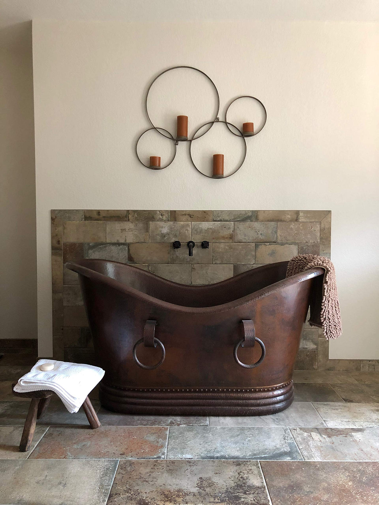 Double 60" x 32" Slipper Bathtub