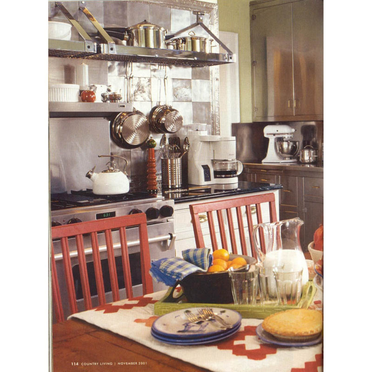 Enclume PR8B SS 36" Bookshelf Rack w/ 12 Hooks SS