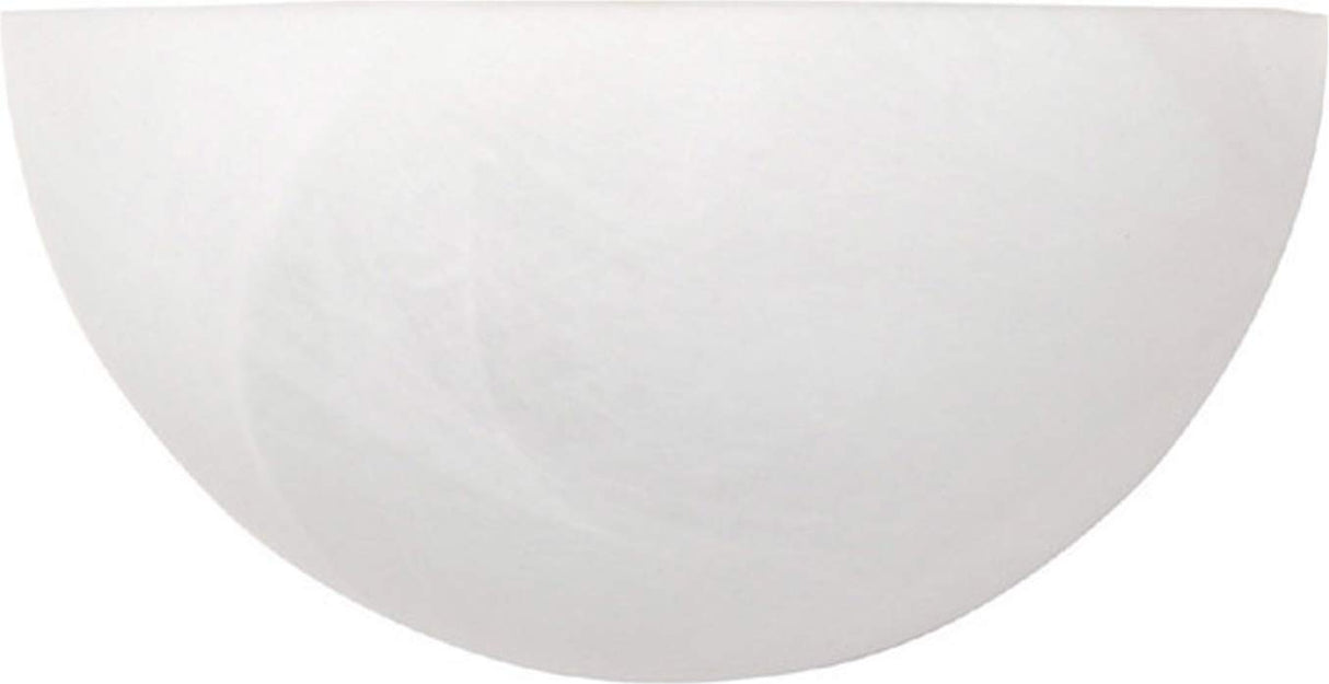 Capital Lighting 1681MW Crescent 1 Light Sconce Matte White