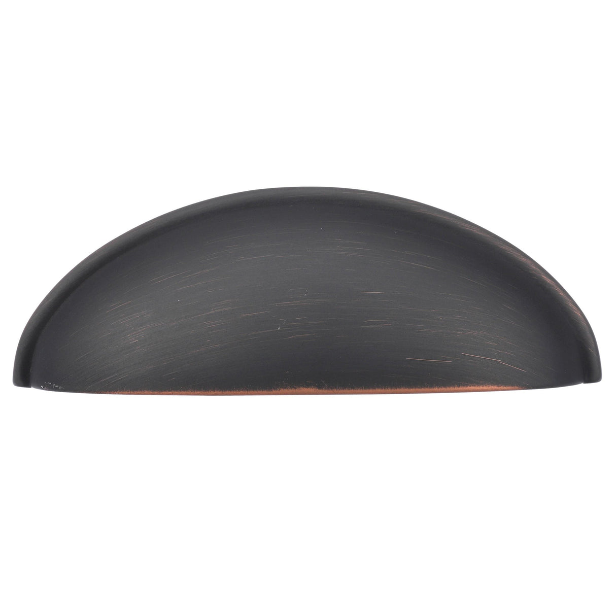 Amerock Cabinet Cup Pull Oil Rubbed Bronze 3 inch (76 mm) Center-to-Center Ravino 1 Pack Drawer Pull Drawer Handle Cabinet Hardware