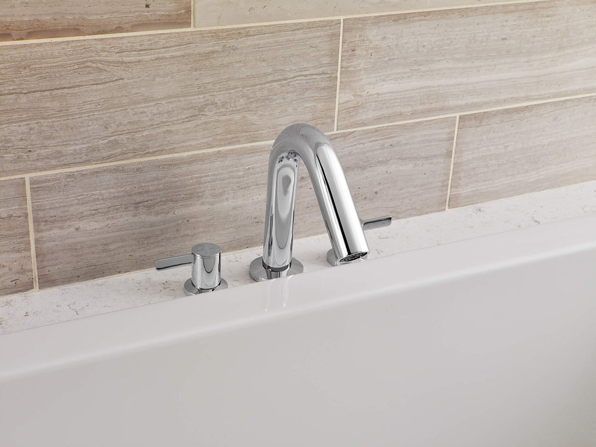 Gerber D300930T Chrome Amalfi Three Piece Roman Tub Trim Kit