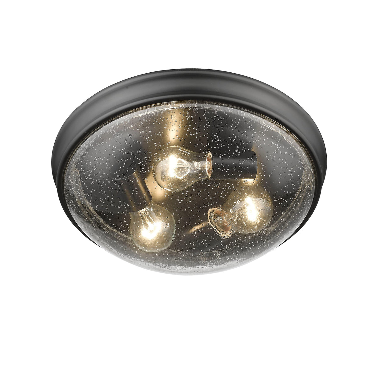 Millennium Lighting 5229-HBZ 3 Light 14" Wide Flush Mount Bowl Ceiling Fixture