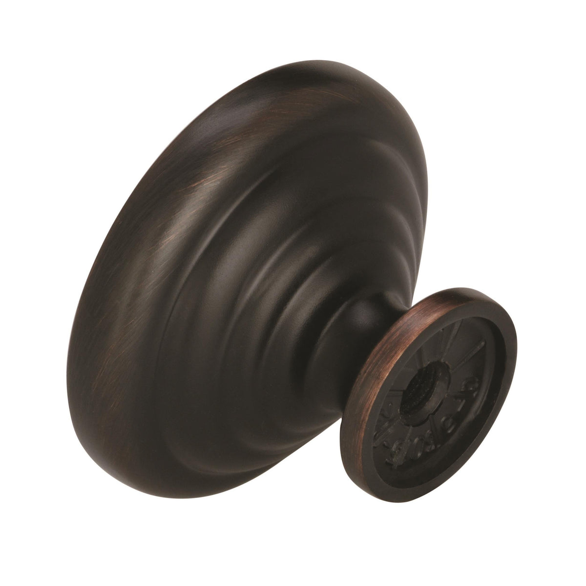 Amerock Cabinet Knob Oil Rubbed Bronze 1-1/4 inch (32 mm) Diameter Everyday Heritage 1 Pack Drawer Knob Cabinet Hardware