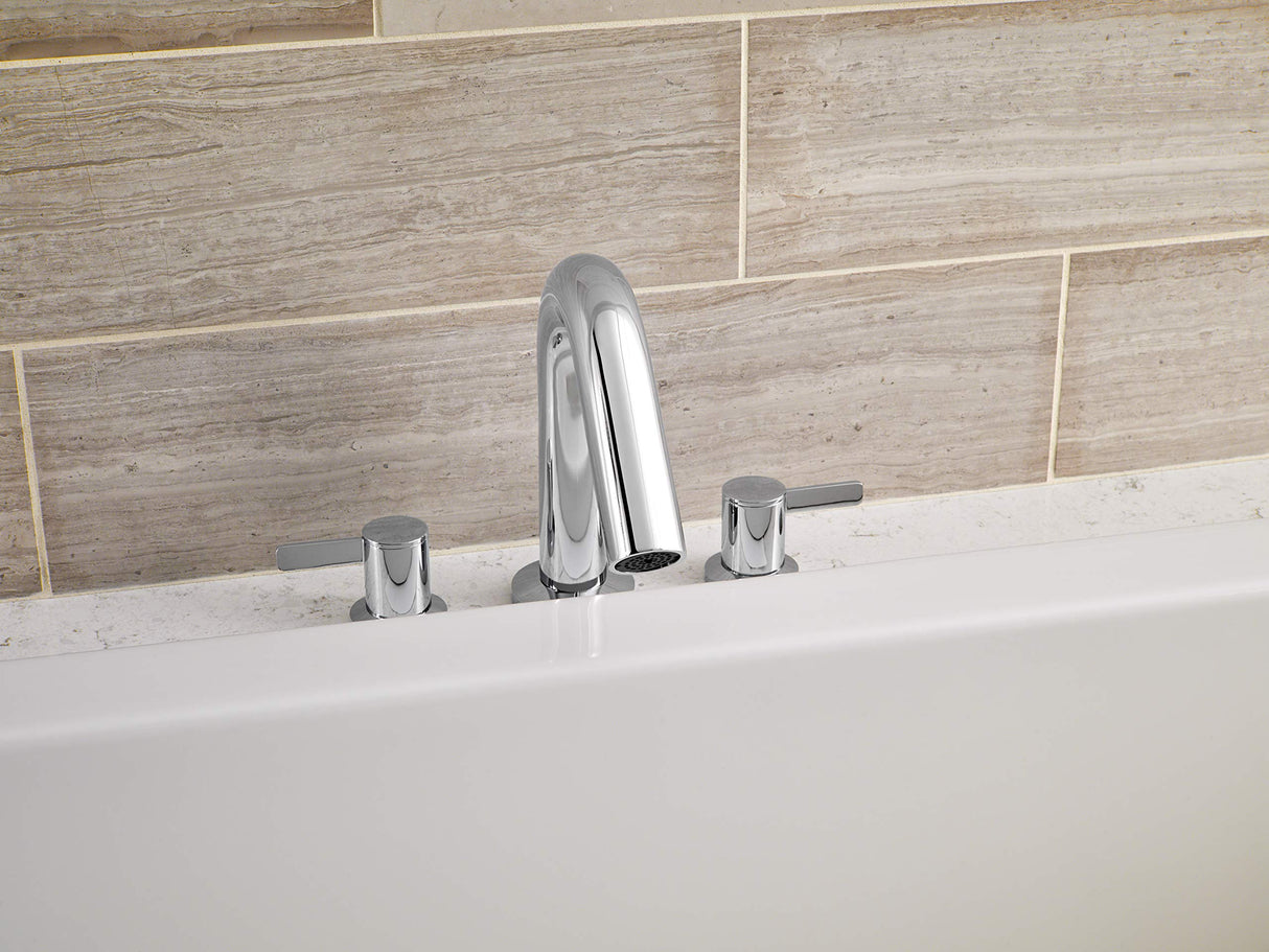 Gerber D300930T Chrome Amalfi Three Piece Roman Tub Trim Kit