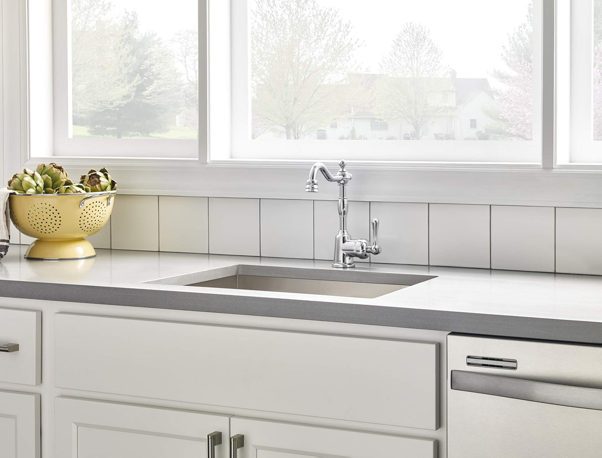 Gerber D150557 Chrome Opulence Single Handle Bar Faucet