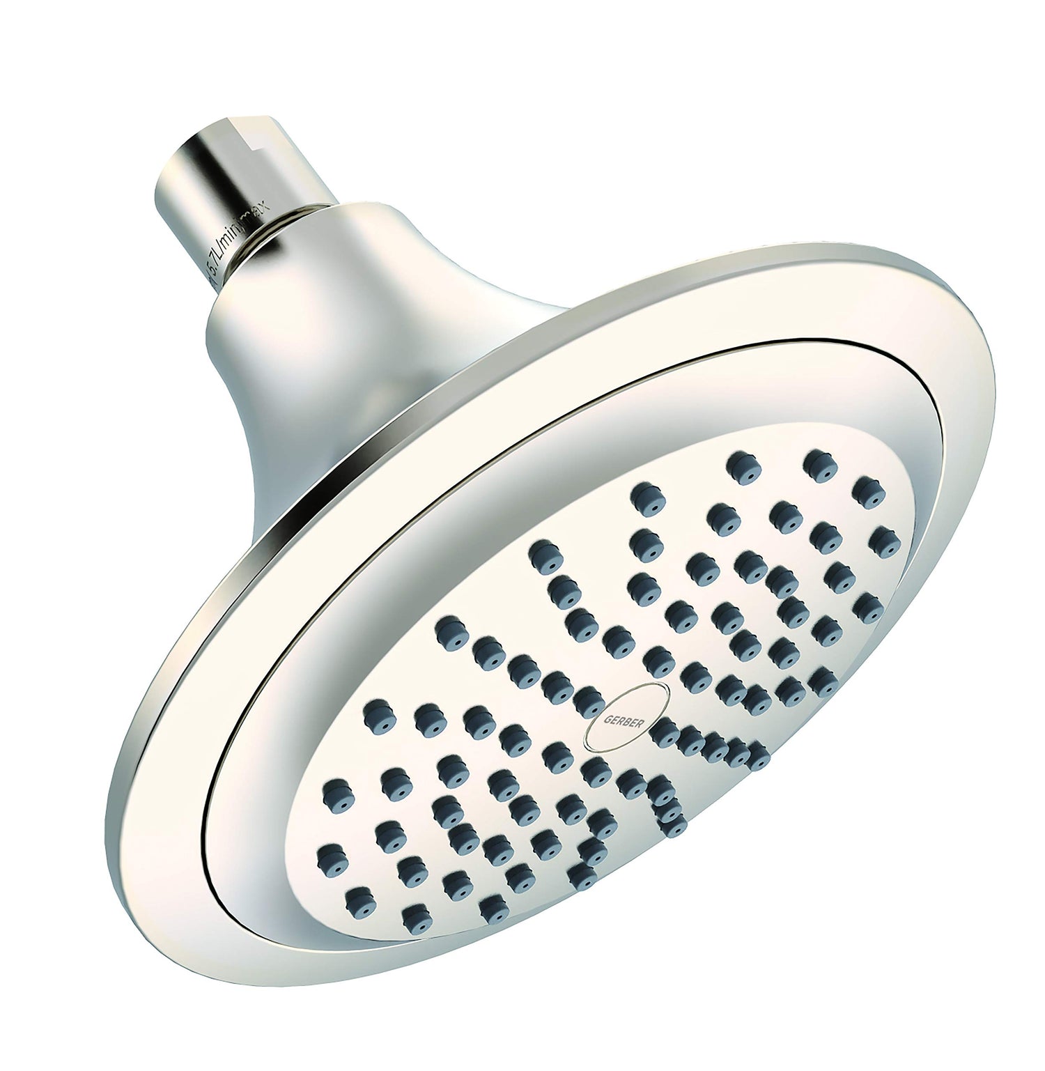 Gerber D460134BN Brushed Nickel Lemora Single Function Showerhead, 2.0GPM