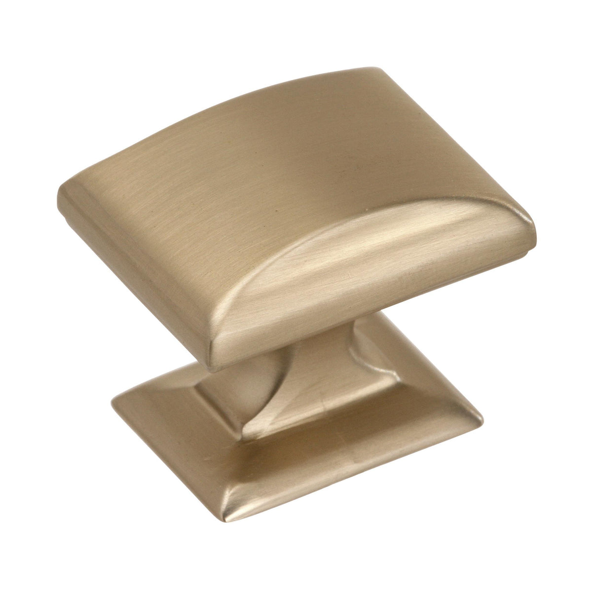 Amerock Cabinet Knob Golden Champagne 1-1/4 inch (32 mm) Length Candler 1 Pack Drawer Knob Cabinet Hardware