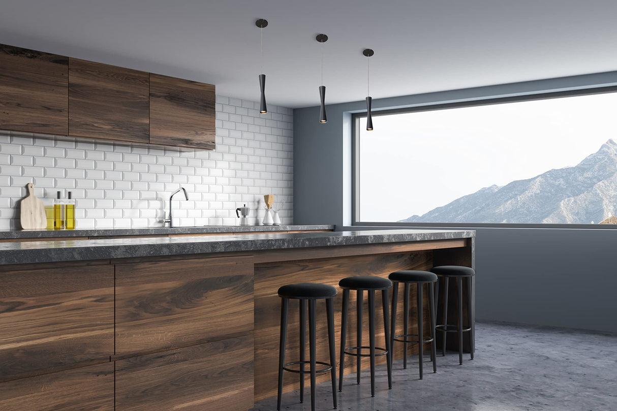 Kuzco PD42502-CH ROBSON 12" PD Chrome 120V ELV LED 3000K 90CRI 14W