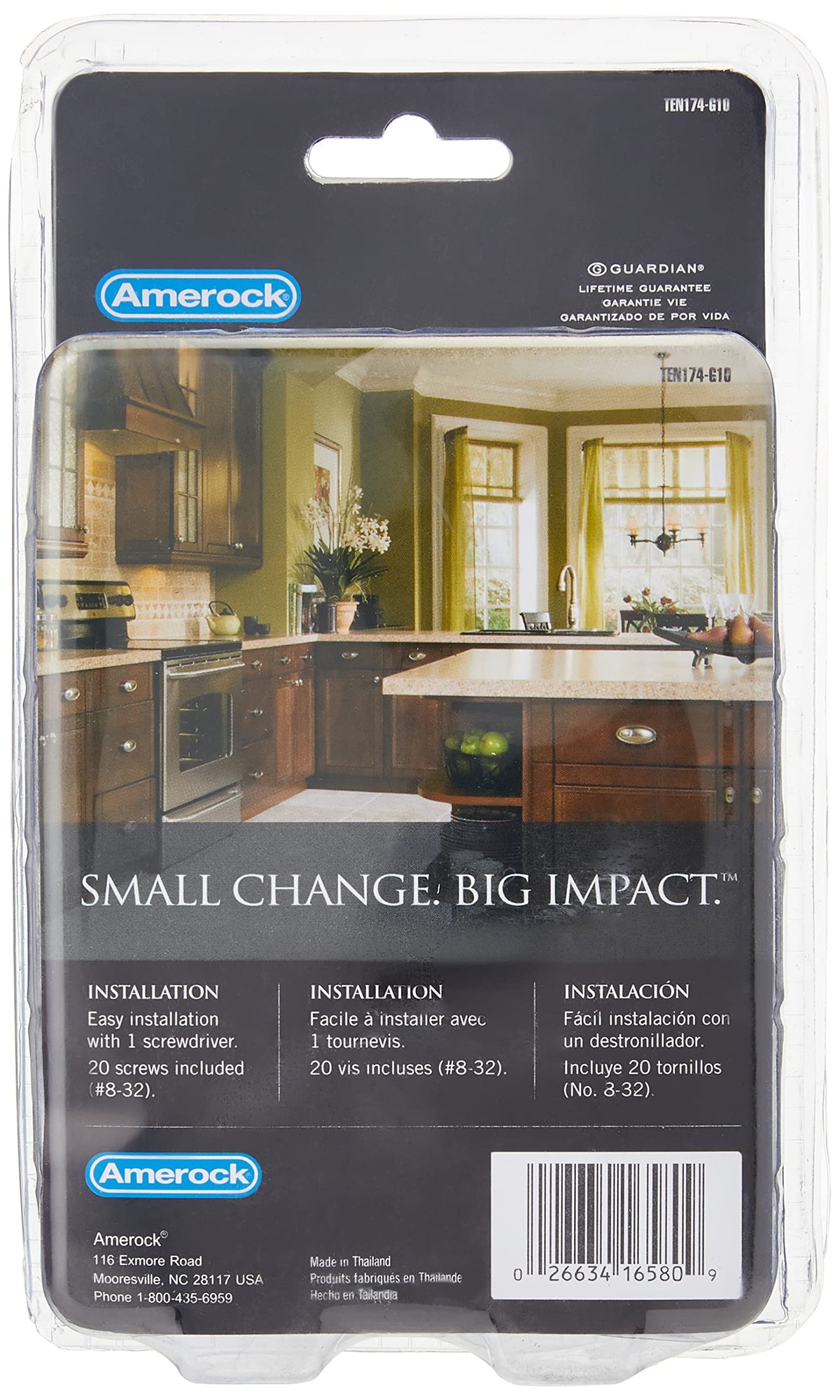 Amerock Cabinet Pull Satin Nickel 3 inch (76 mm) Center to Center Everyday Heritage 10 Pack Drawer Pull Drawer Handle Cabinet Hardware