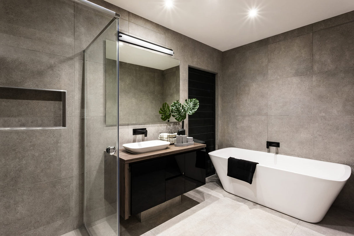 Kuzco VL0118-BK LED VANITY LIGHT(LIGHTHOUSE) 23W 1600LMBLACK.
