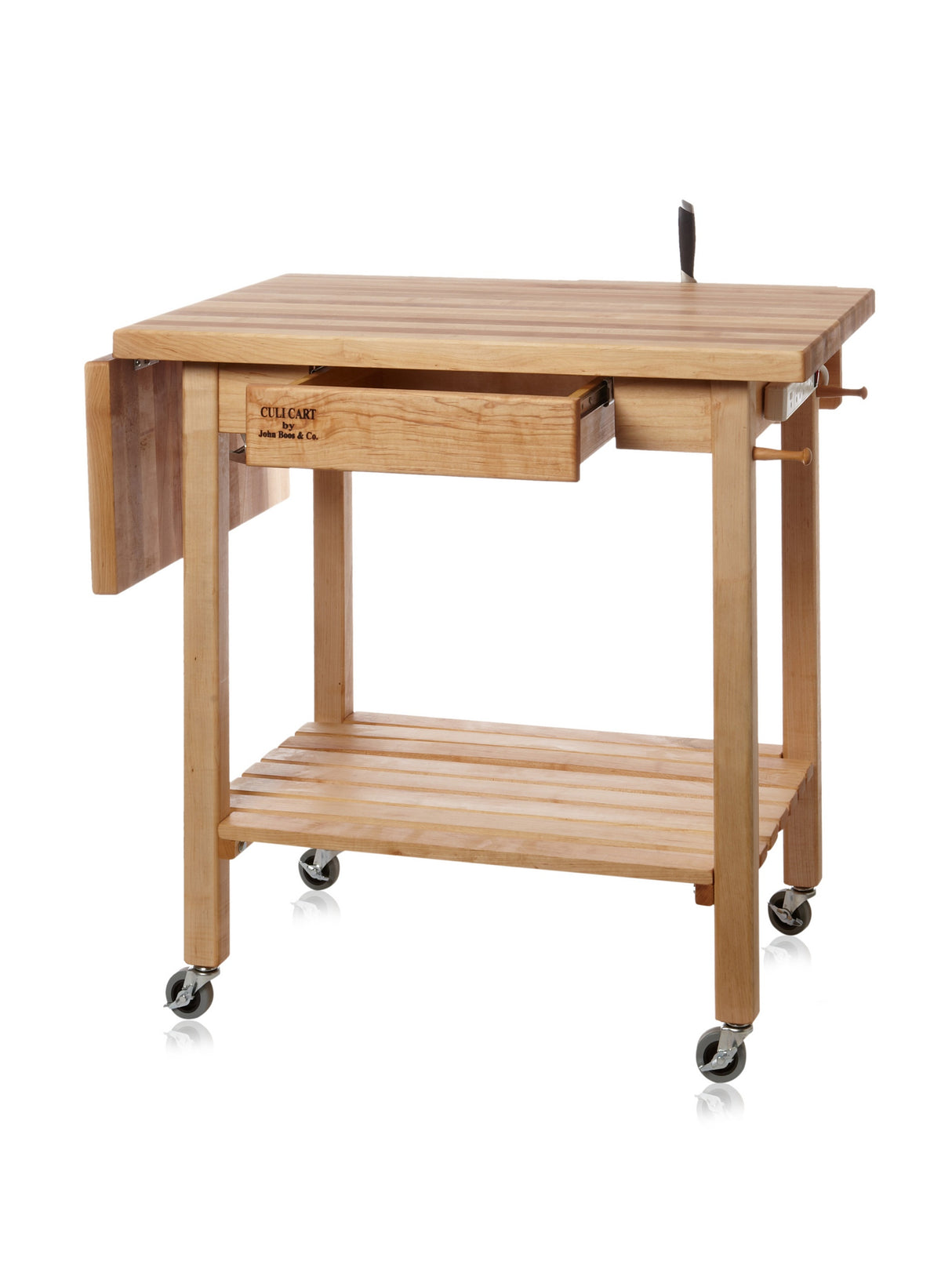 John Boos QCL "QCL" Deluxe Culi Cart, 36/48" x 24" 1.5"