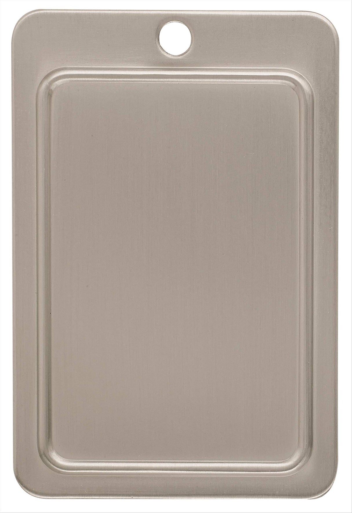 Amerock Cabinet Hinge Variable Overlay Hinge Satin Nickel 2 Pack Self-Closing Hinge Face Mount Hinge Cabinet Door Hinge