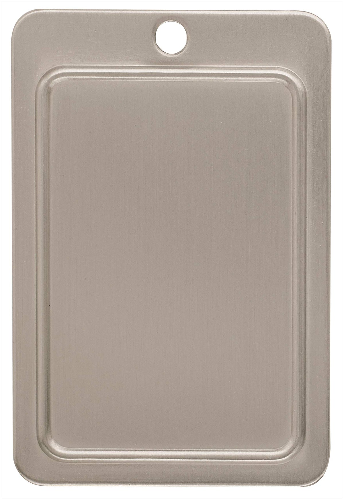 Amerock Cabinet Hinge 3/8 inch (10 mm) Inset Hinge Satin Nickel 2 Pack Self-Closing Hinge Face Mount Hinge Cabinet Door Hinge