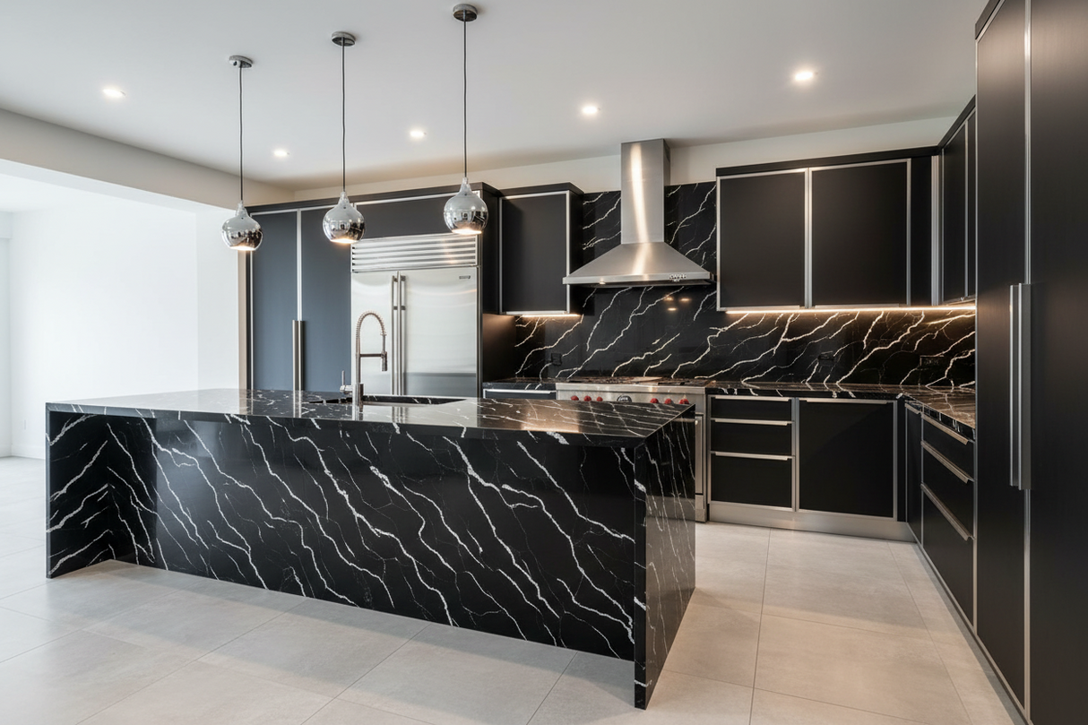 Kinsman Ridge Quartz Countertop – Summit Stone™