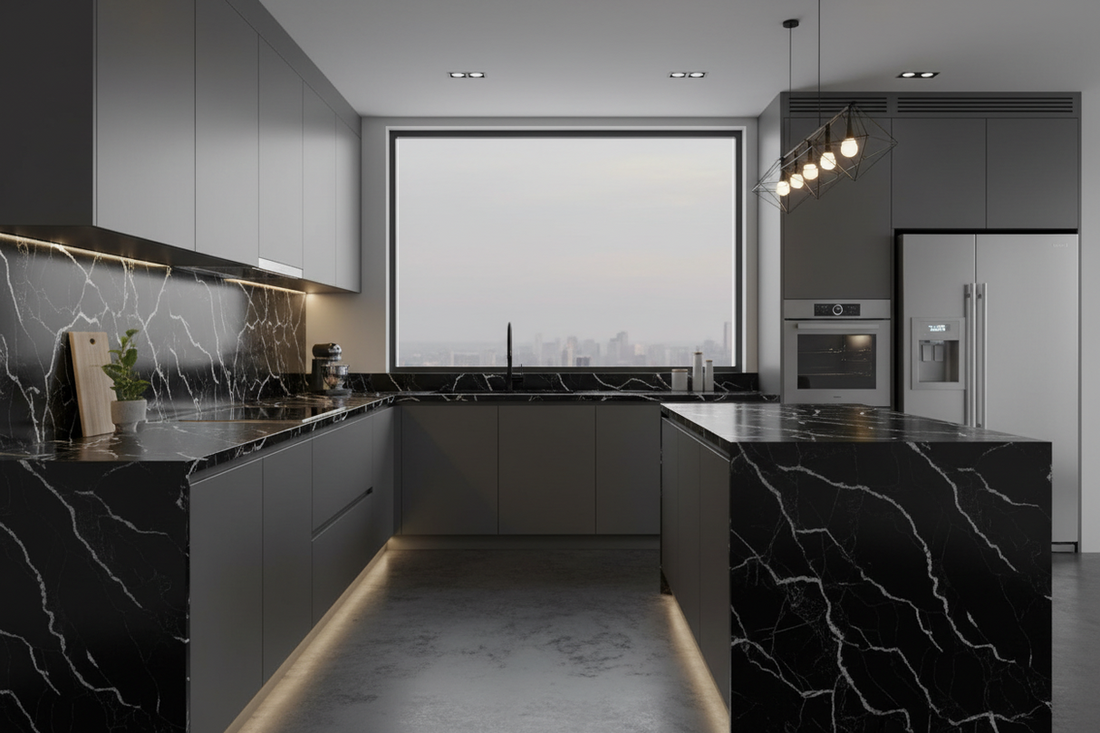 Kinsman Ridge Quartz Countertop – Summit Stone™