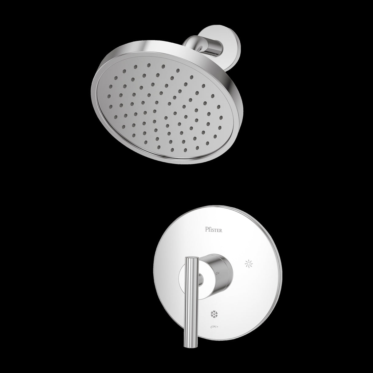Contempra 1-Handle Shower Only Trim Kit in Polished Chrome