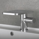 DAX Brass Single Handle Waterfall Bathroom Faucet, Chrome DAX-9888