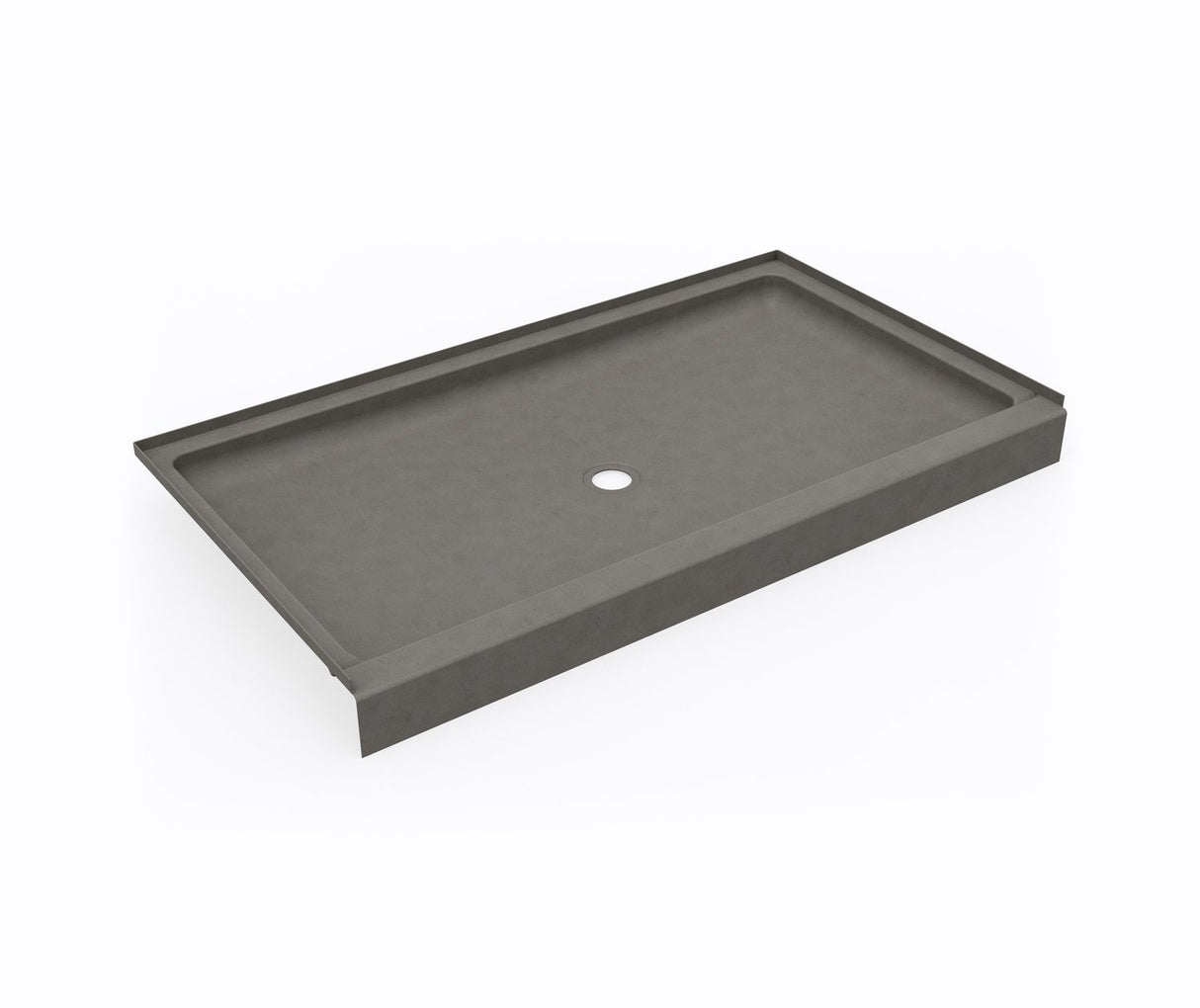 Swanstone SS-3460 34 x 60 Swanstone Alcove Shower Pan with Center Drain Sandstone SF03460MD.215