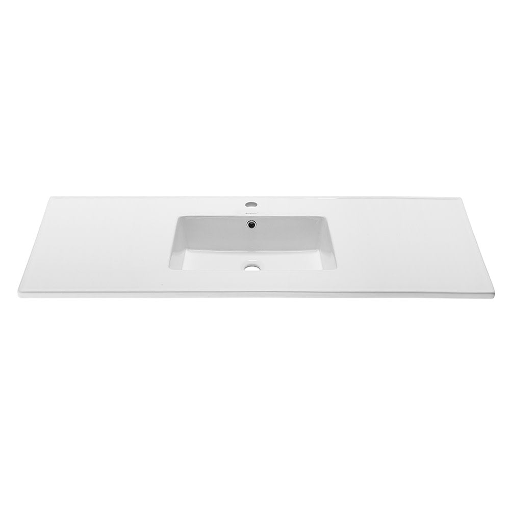 Voltaire 49 Vanity Top Sink with Single Faucet Hole