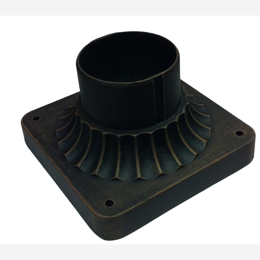 Classico Cement Post Base - Rust