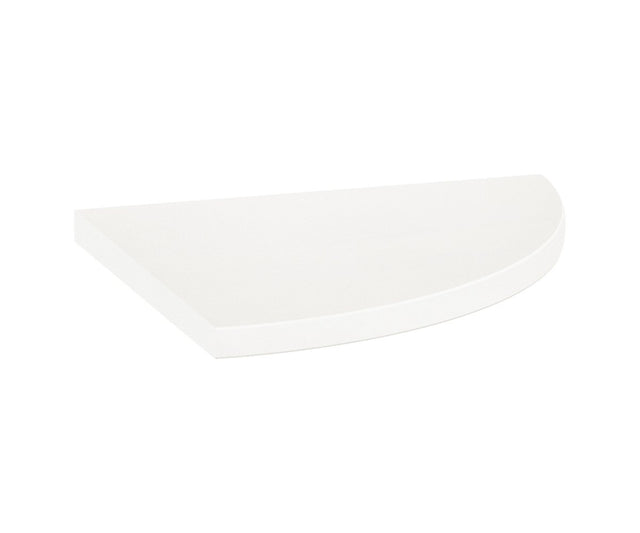 Anatolia Tile 9X9 Corner Shelf Marmiline Snow Polished Engineered Stone Shelf 36-026  - premium natural stone mosaic tile from Anatolia Tile, available at PoshHaus showroom in Keene, NH