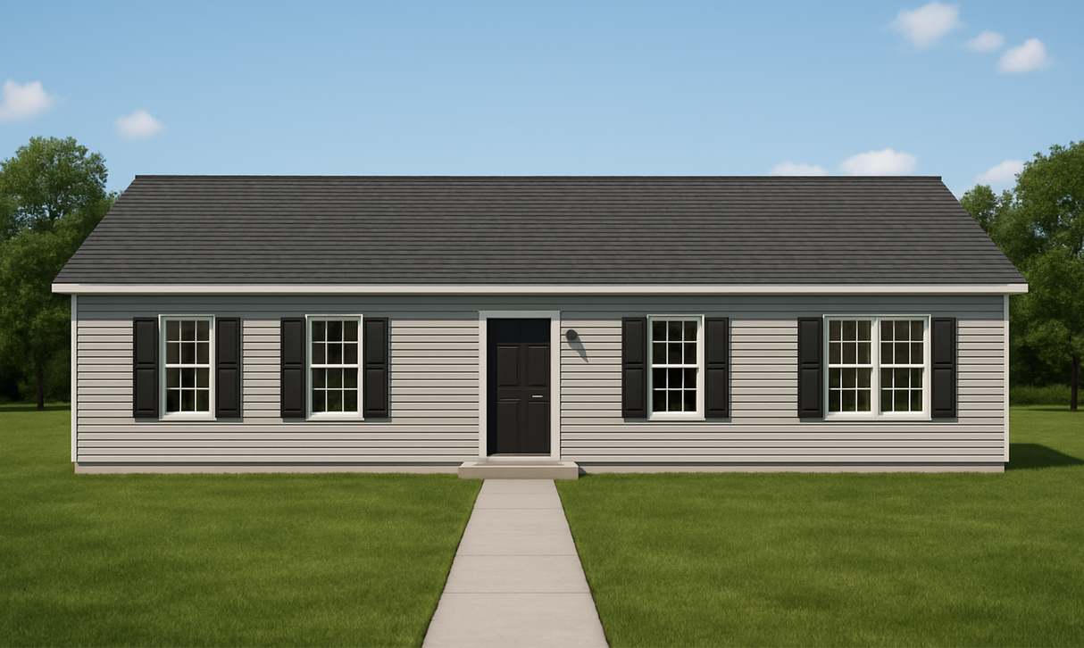 abodeMOD "theJONES" ABODEMOD1876 3 Bedroom(s), 2 Bath(s) w/Garage 1876 Square Feet Prefab SFR Shell