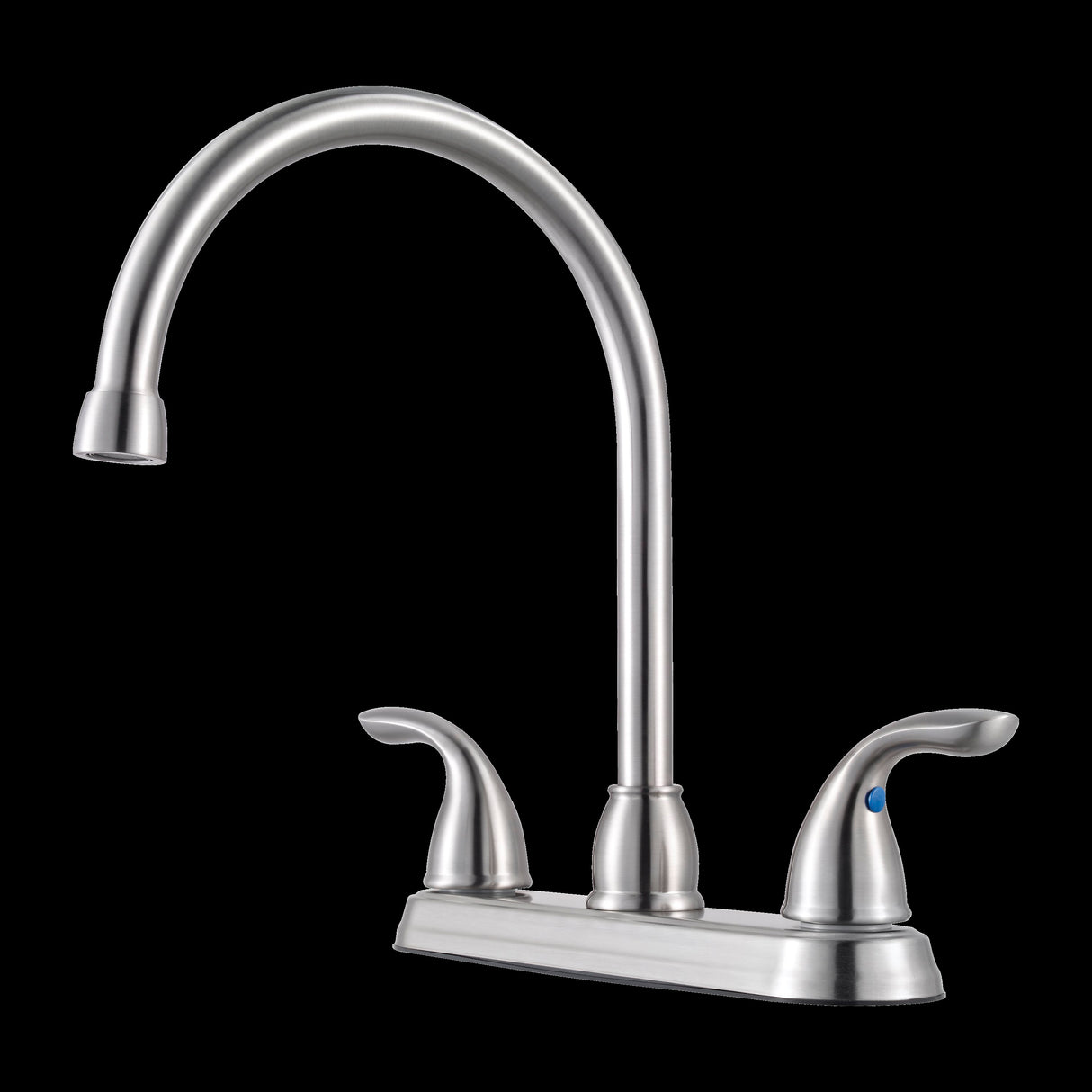 Pfirst Series 2-Handle Kitchen Faucet in Stainless Steel