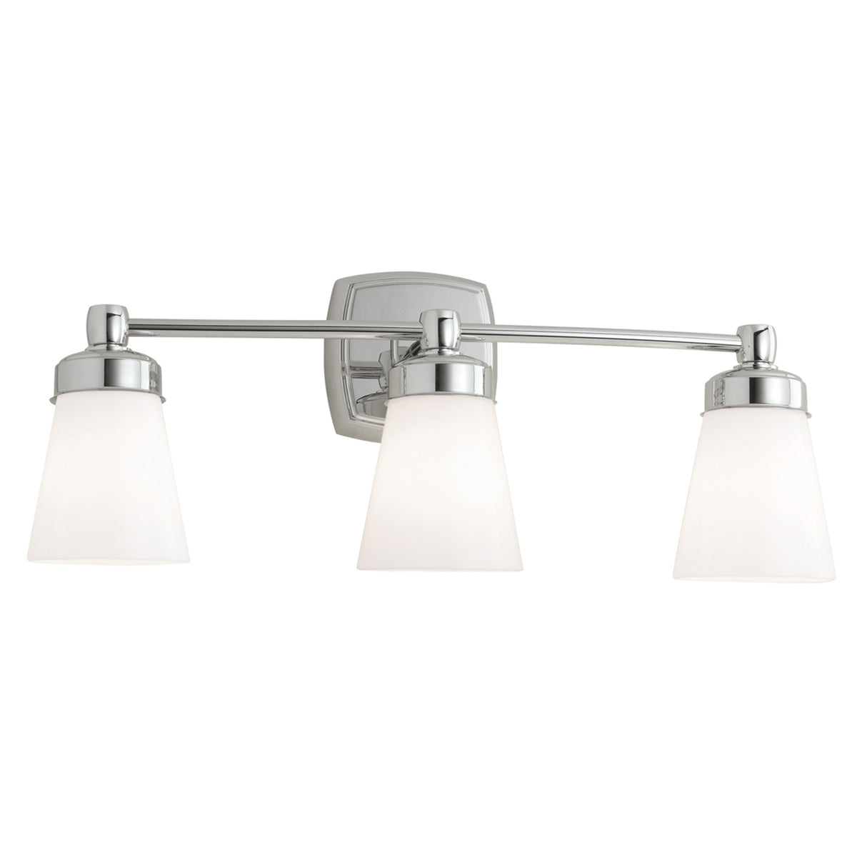 Elk 8933-CH-SO Soft Square Indoor Wall Sconce - Chrome