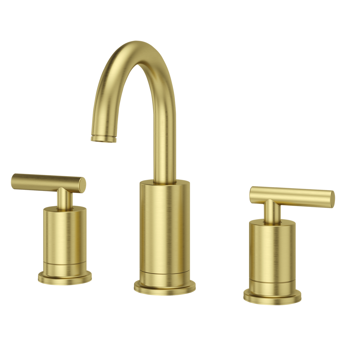 Contempra 8" Widespread Bathroom Faucet in Brushed Goldd