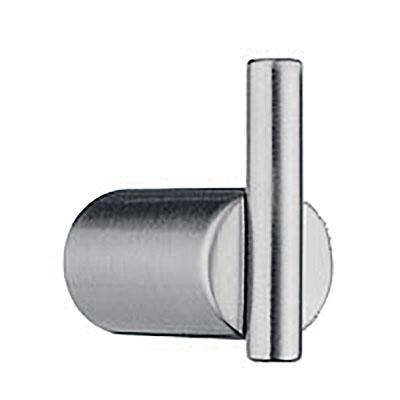 Smedbo Beslagsboden Single Hook in Brushed Stainless Steel