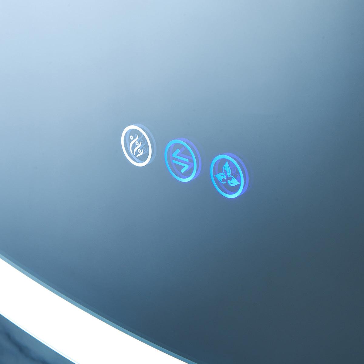 Blossom Castor 24″ LED Medicine Cabinet – Modern Innovation & Sleek Design