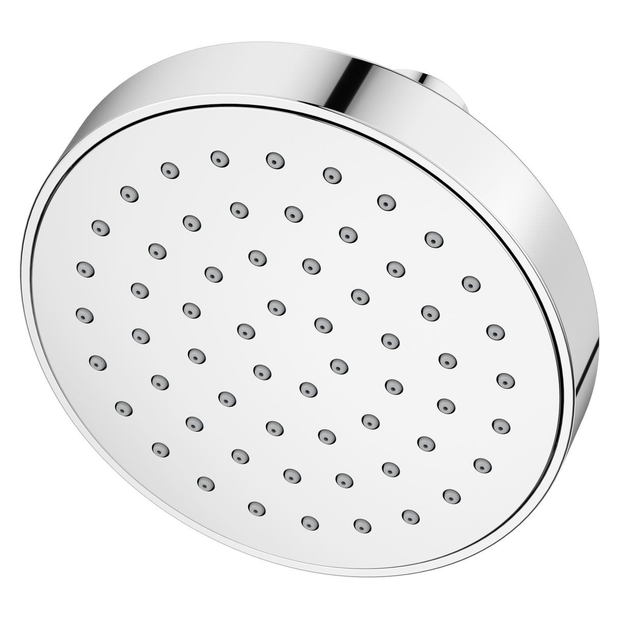 Brislin Round Rain Spray Showerhead in Polished Chrome