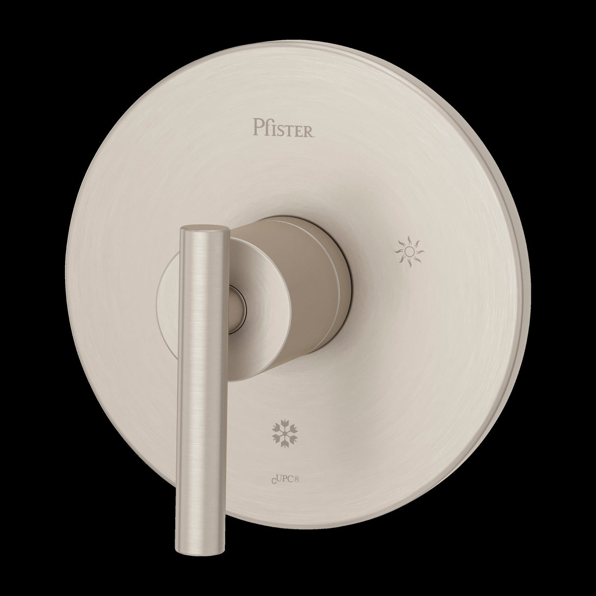 Contempra 1-Handle Tub & Shower Valve Only Trim in Brushed Nickel