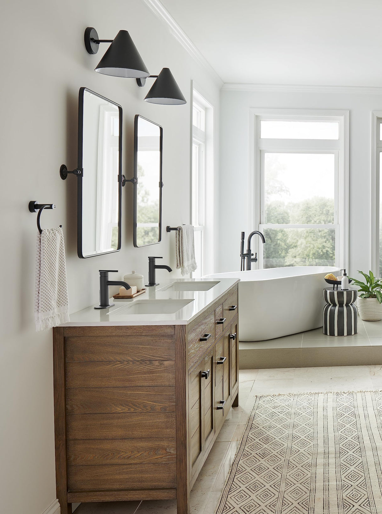 Gerber D225458BS Parma Single Handle Bathroom Faucet With Metal Touch Down Drain ...