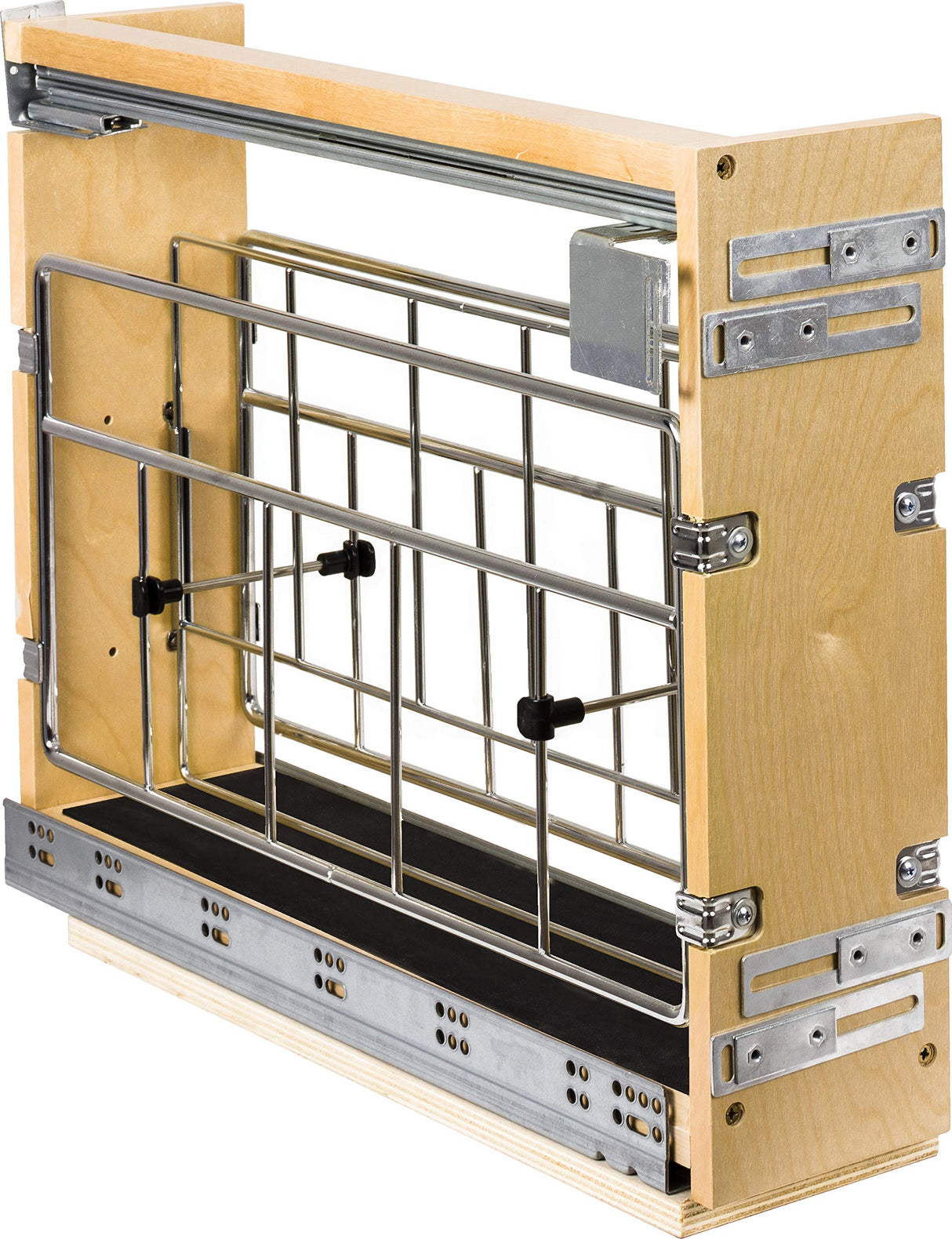 Hardware Resources BPOTD2-5SC 5" "No Wiggle" Soft-close Tray Divider Pullout