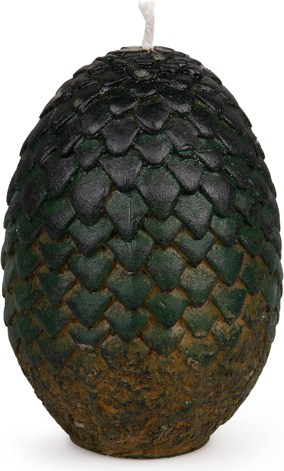 Game of Thrones Dragon Egg Replica Candles Set of 3, Unscented - Officially Licensed - Gift for GoT & House of The Dragon Fans, Men, Women, Adults - 2.5" Each