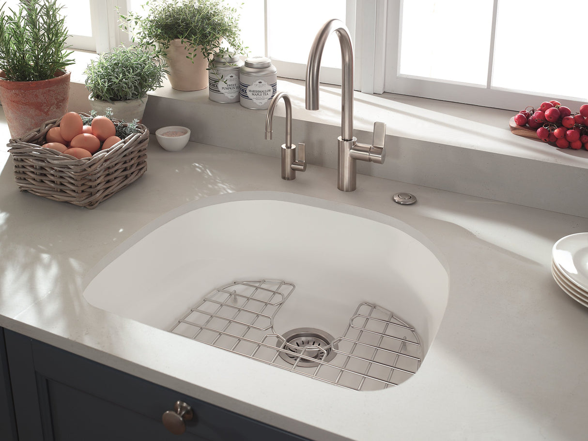 Franke PRK11021WH Sink, 22-1/4" x 22-5/16" x 8-5/8", White