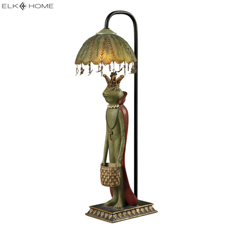Elk 93-19334 King Frog 21'' High 1-Light Table Lamp - Green