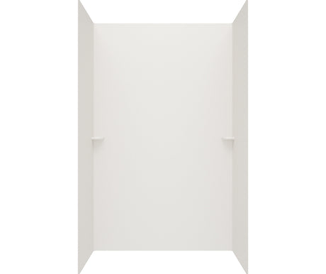 Swanstone SK-363696 36 x 36 x 96 Swanstone Smooth Glue up Shower Wall Kit in Birch SK363696.226