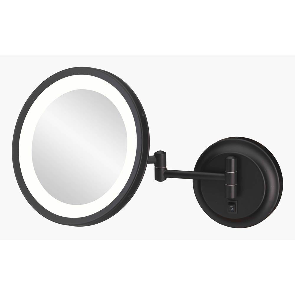 Aptations 944-2 Round Magnified Mirror With Switchable Light Color