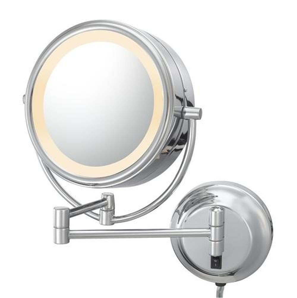 Aptations 945-35-45 Neomodern Led Lighted Wall Mirror (Plug-In) - Chrome