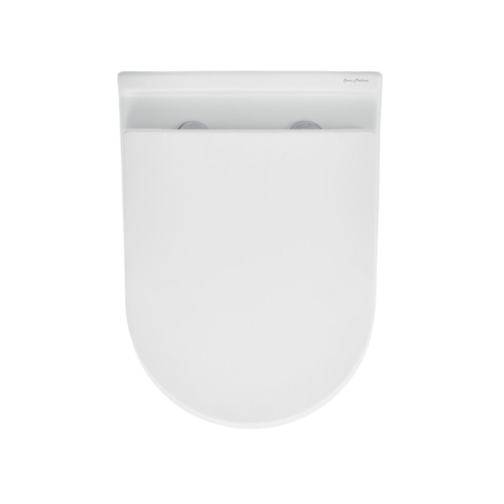 Ivy Wall-Hung Elongated Toilet Bowl in Matte White