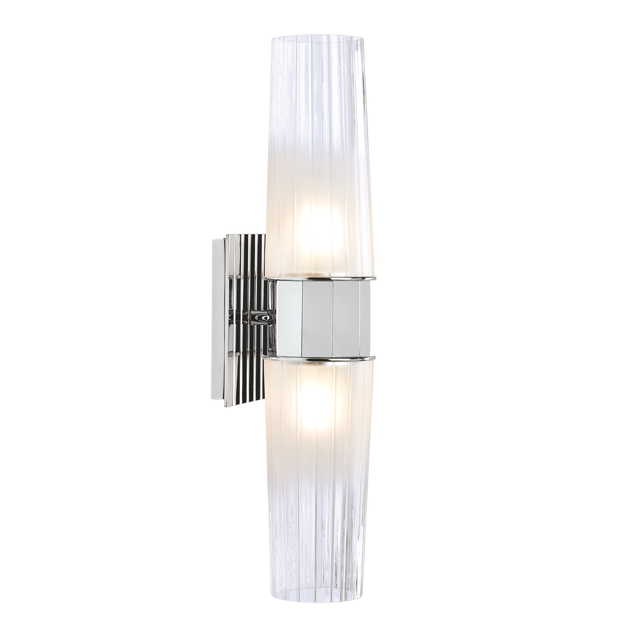 Elk 9759-CH-CF Icycle Double Wall Sconce - Chrome
