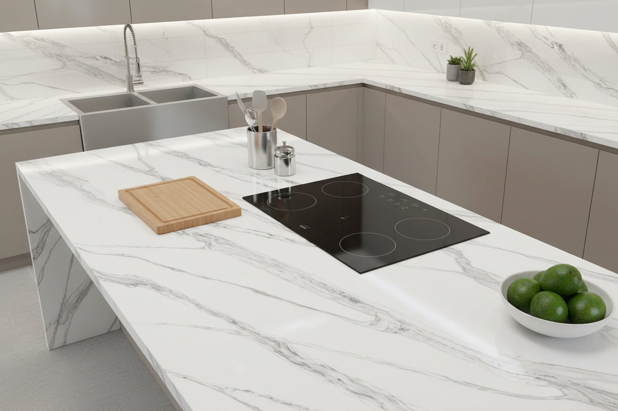 Bond Ridge Quartz Countertop – Summit Stone™