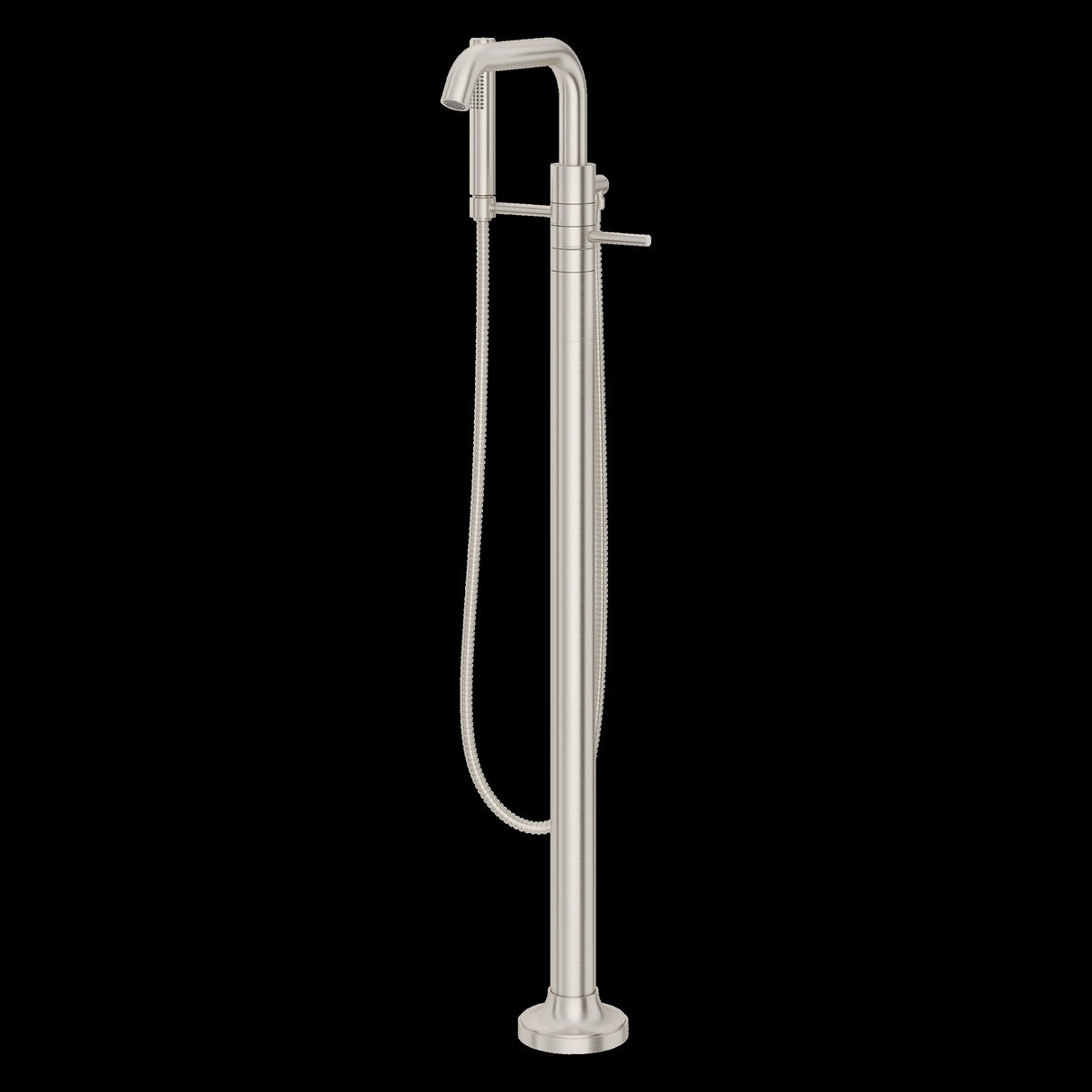 Tenet Tub Filler with Handshower in Brushed Nickel